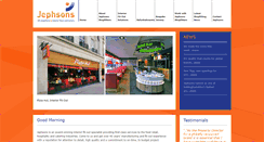 Desktop Screenshot of jephsonsshopfitters.co.uk